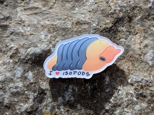 Rubber ducky isopod magnet