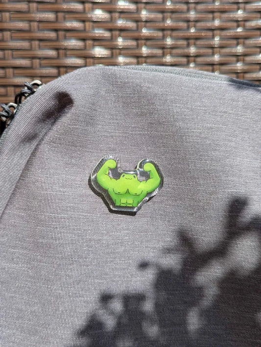 Muscle frog pin
