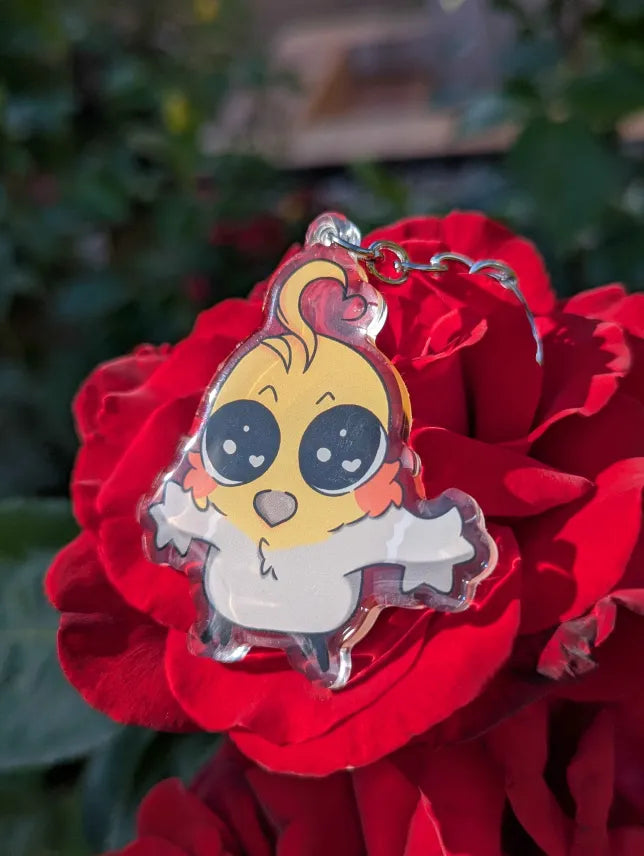 Love bird keychain