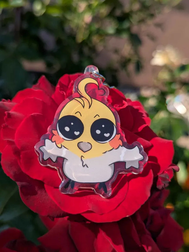 Love bird keychain