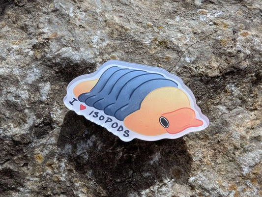 Rubber ducky isopod magnet
