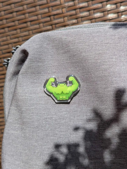 Muscle frog pin