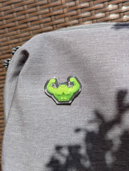 Muscle frog pin