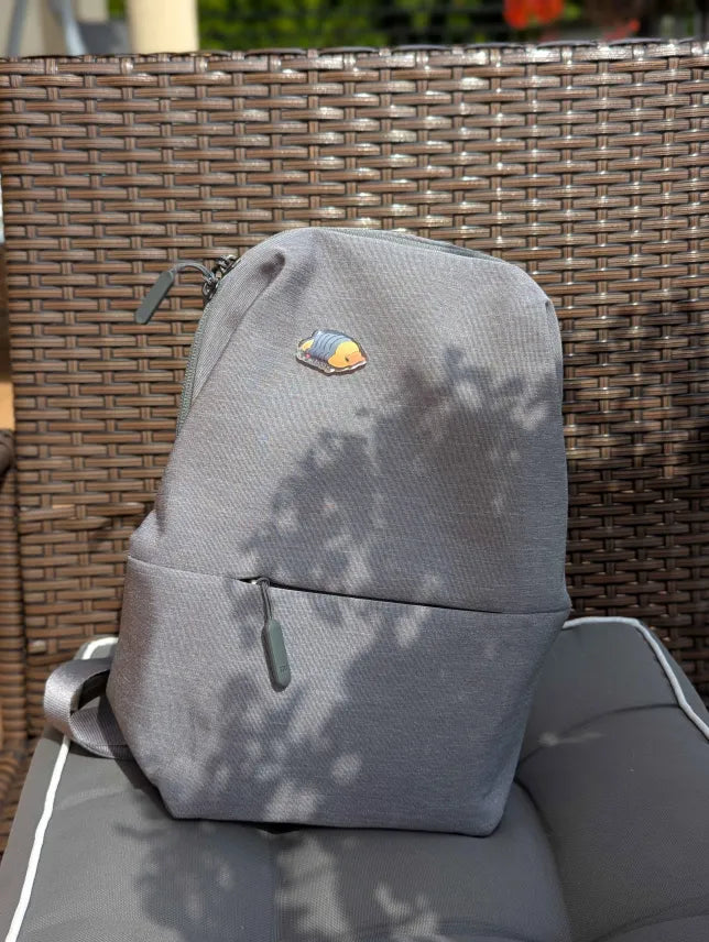 Rubber ducky isopod pin